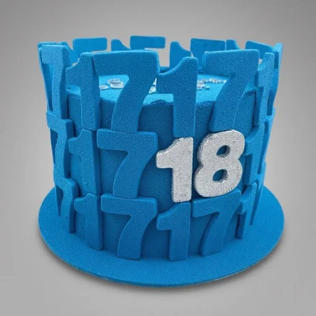 Торт на 18 лет