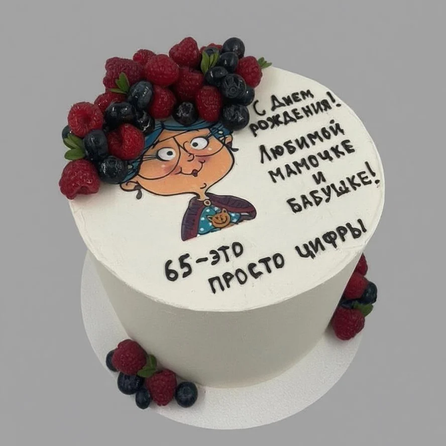 Торт на 65