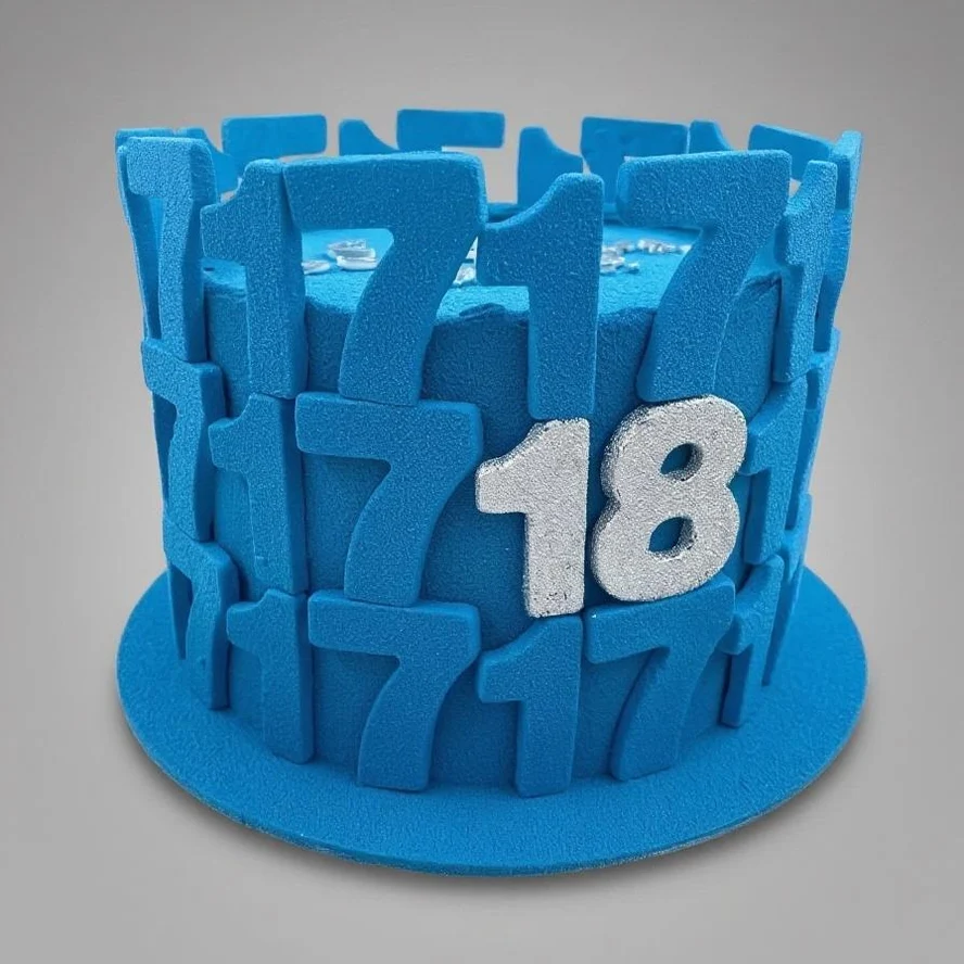 Торт на 18 лет
