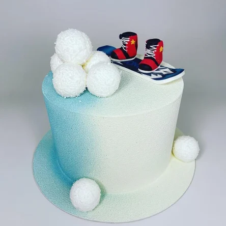 Торт сноуборд